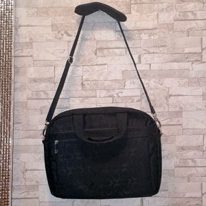 Coach Logo Laptop Bag